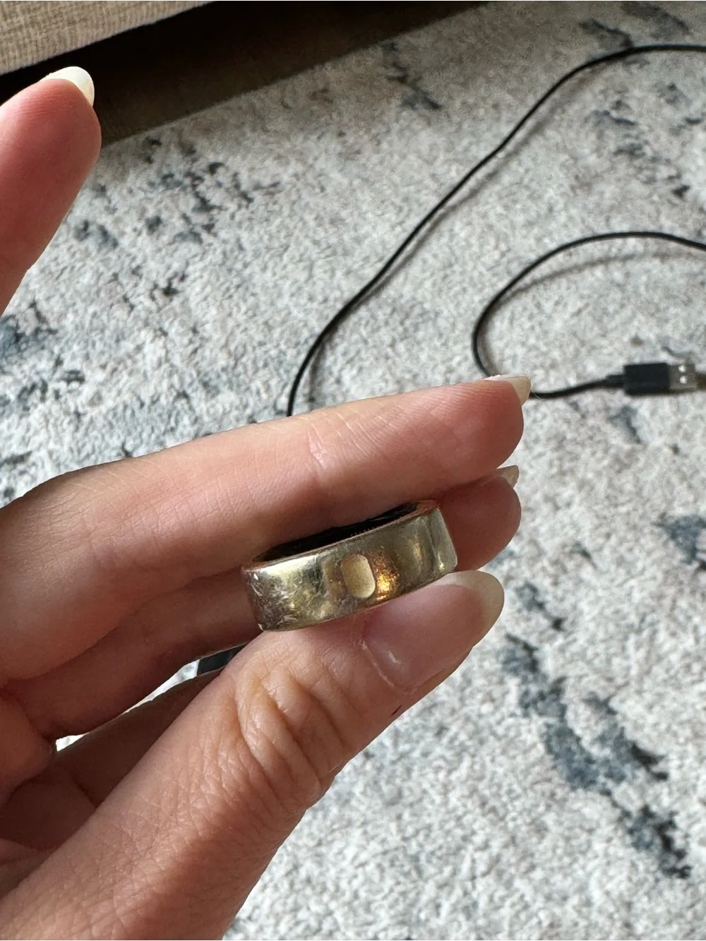 Oura Ring Gen3 Horizon - Gold - Size 8